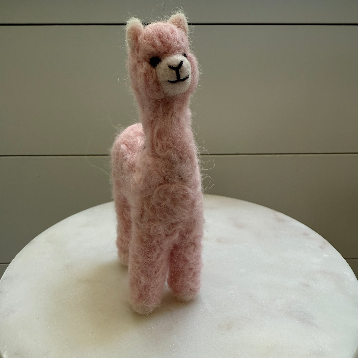 Alpaca Felted Ornament
