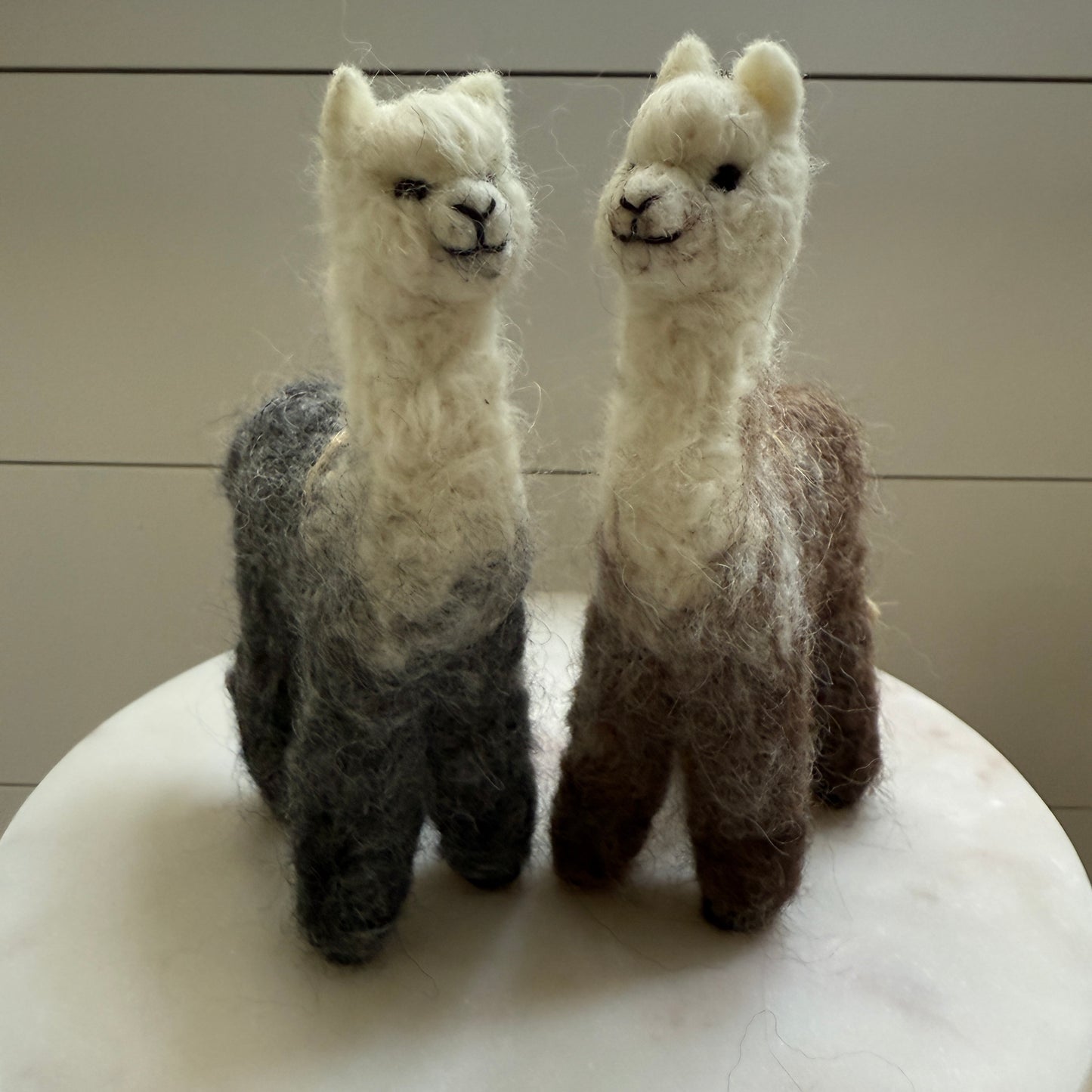 Alpaca Felted Ornament