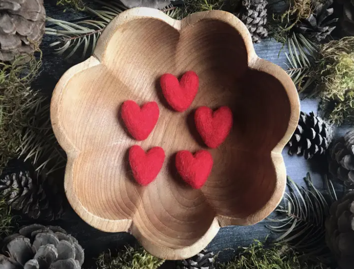 Felted Heart