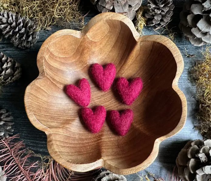 Felted Heart