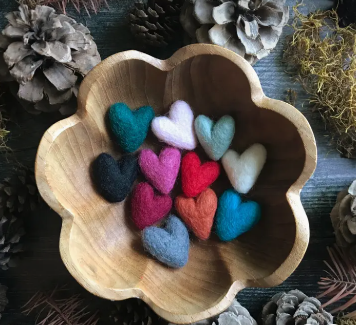 Felted Heart