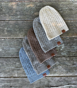Delicate Cables Beanie