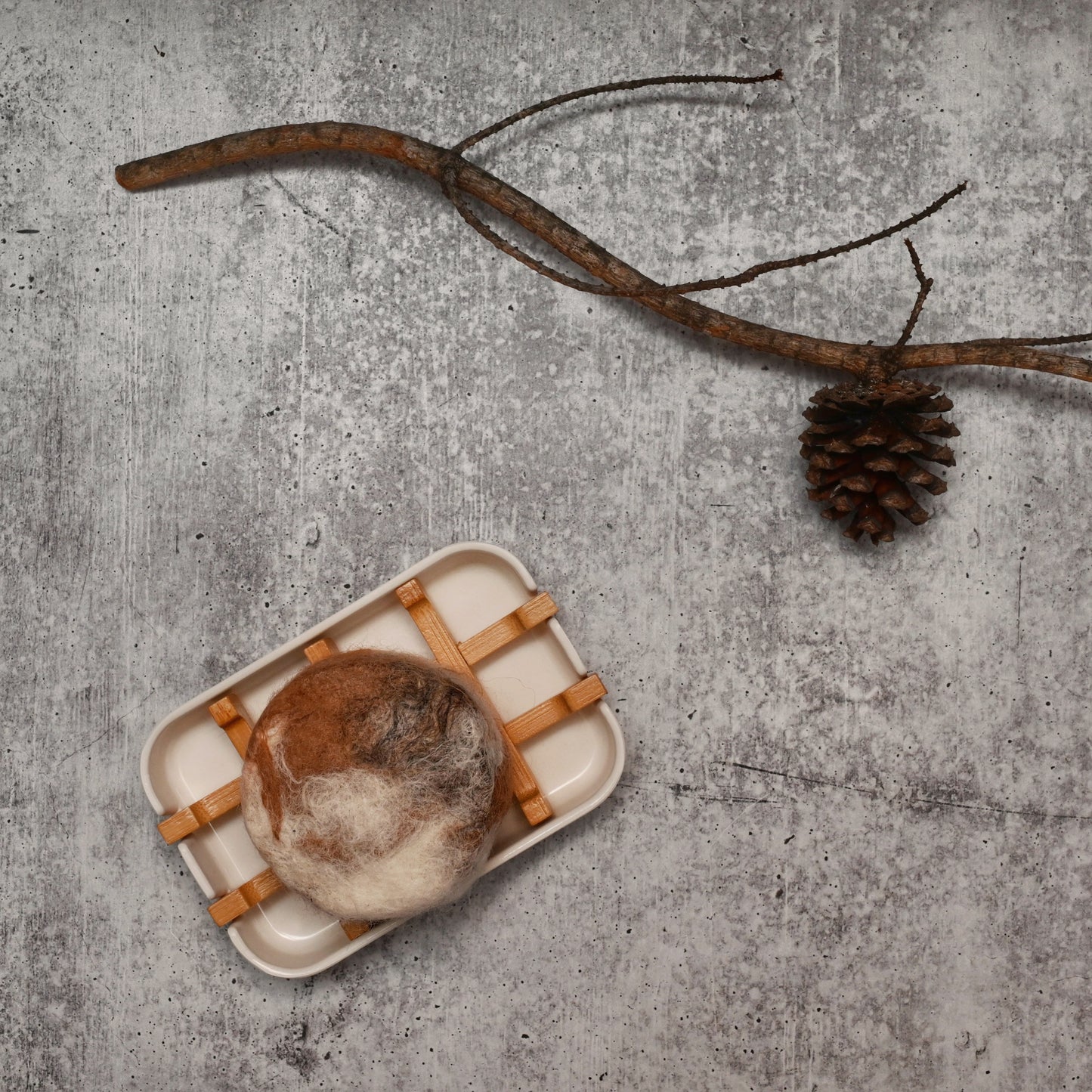 Felted Soap