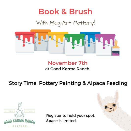 Book & Brush with Meg-Art Pottery