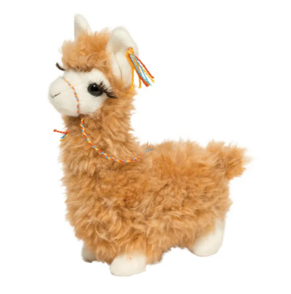  Bashful Llama Small ラマ　ぬいぐるみ Lilly the Llama Small Stuffie | Plush Llama Toy | Good Karma Ranch NC