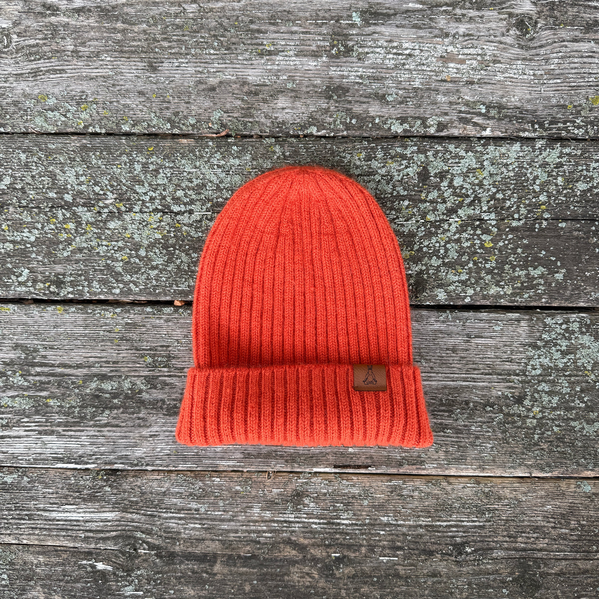 Ribbed Beanie With Logo