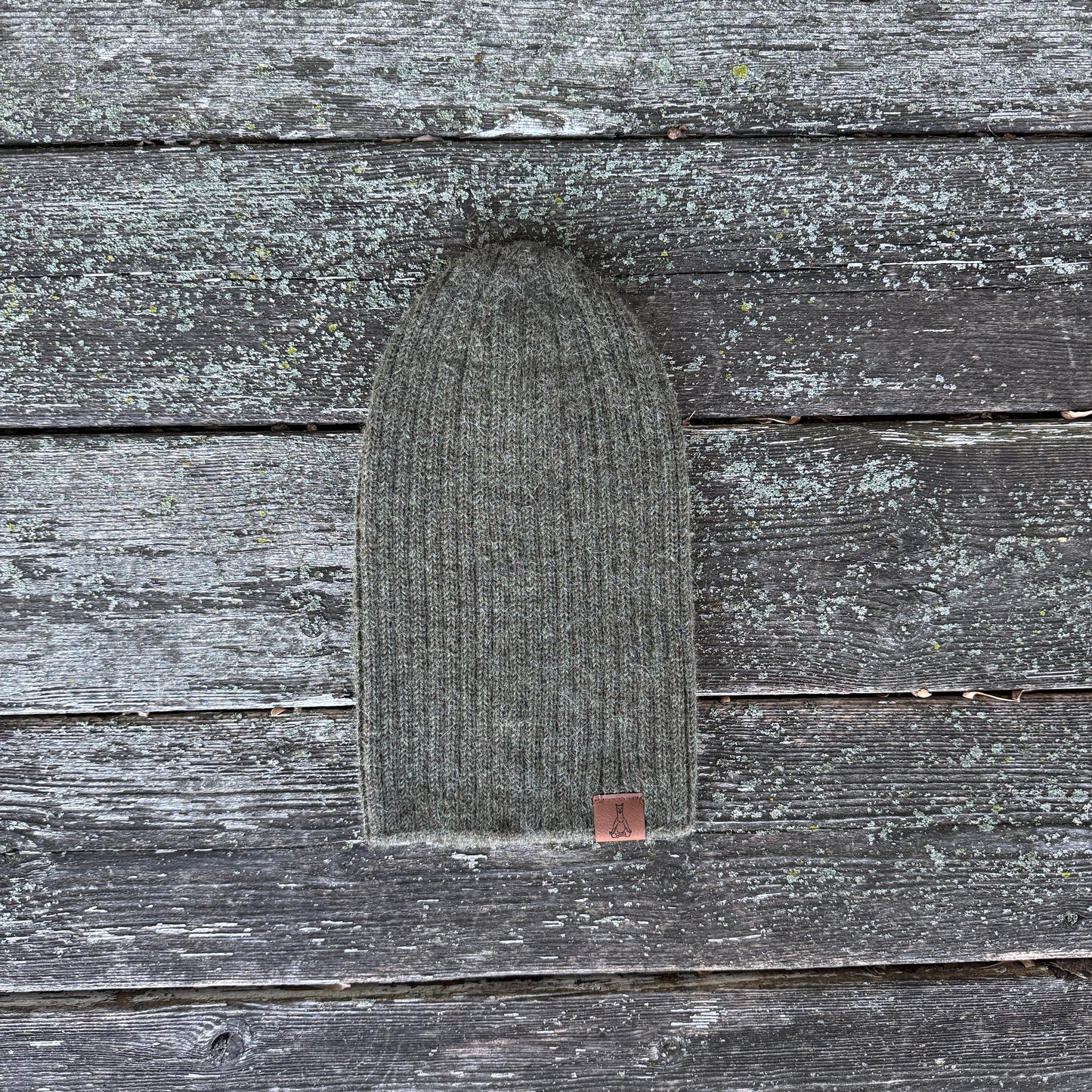 Ribbed Beanie With Logo