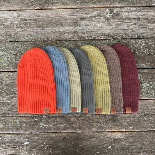 Ribbed Beanie With Logo
