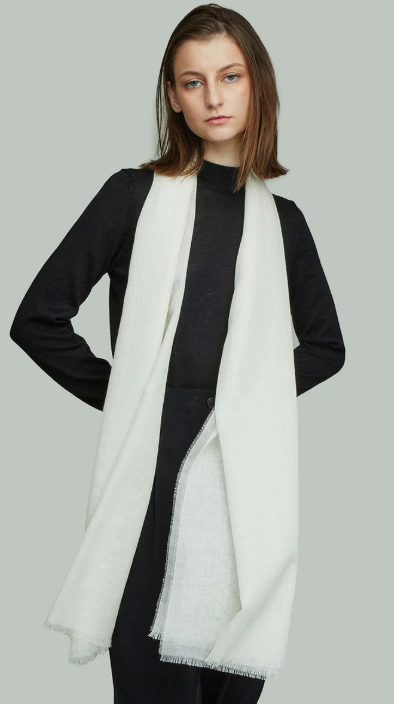 Alpaca & Silk Shawl