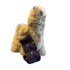 Valentine Alpaca and Socks Bundle