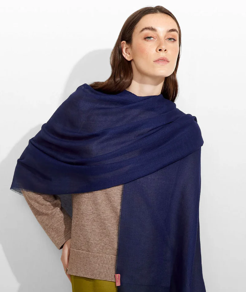 Alpaca & Silk Shawl