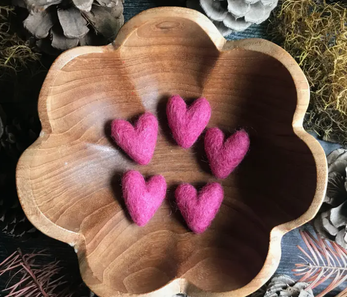 Felted Heart