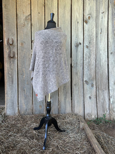 Delicate Cable Poncho