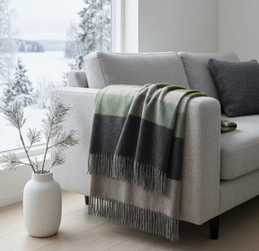 100% Alpaca Throw