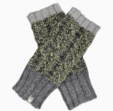 Braided Fingerless Gloves