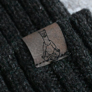 Ribbed Beanie With Logo