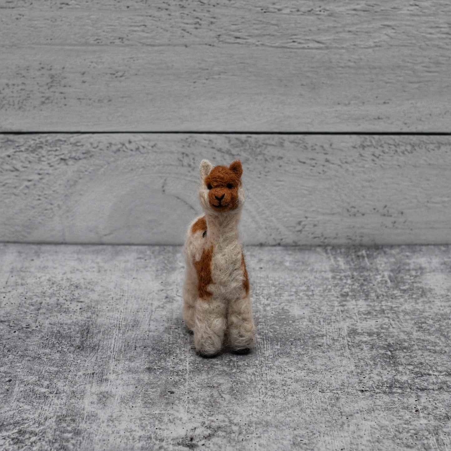 Alpaca Felted Ornament