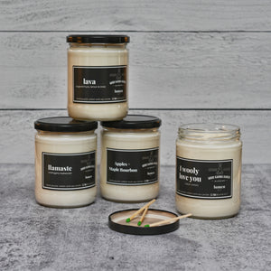 Lumen 2-wick Soy Candle, Glass Jar