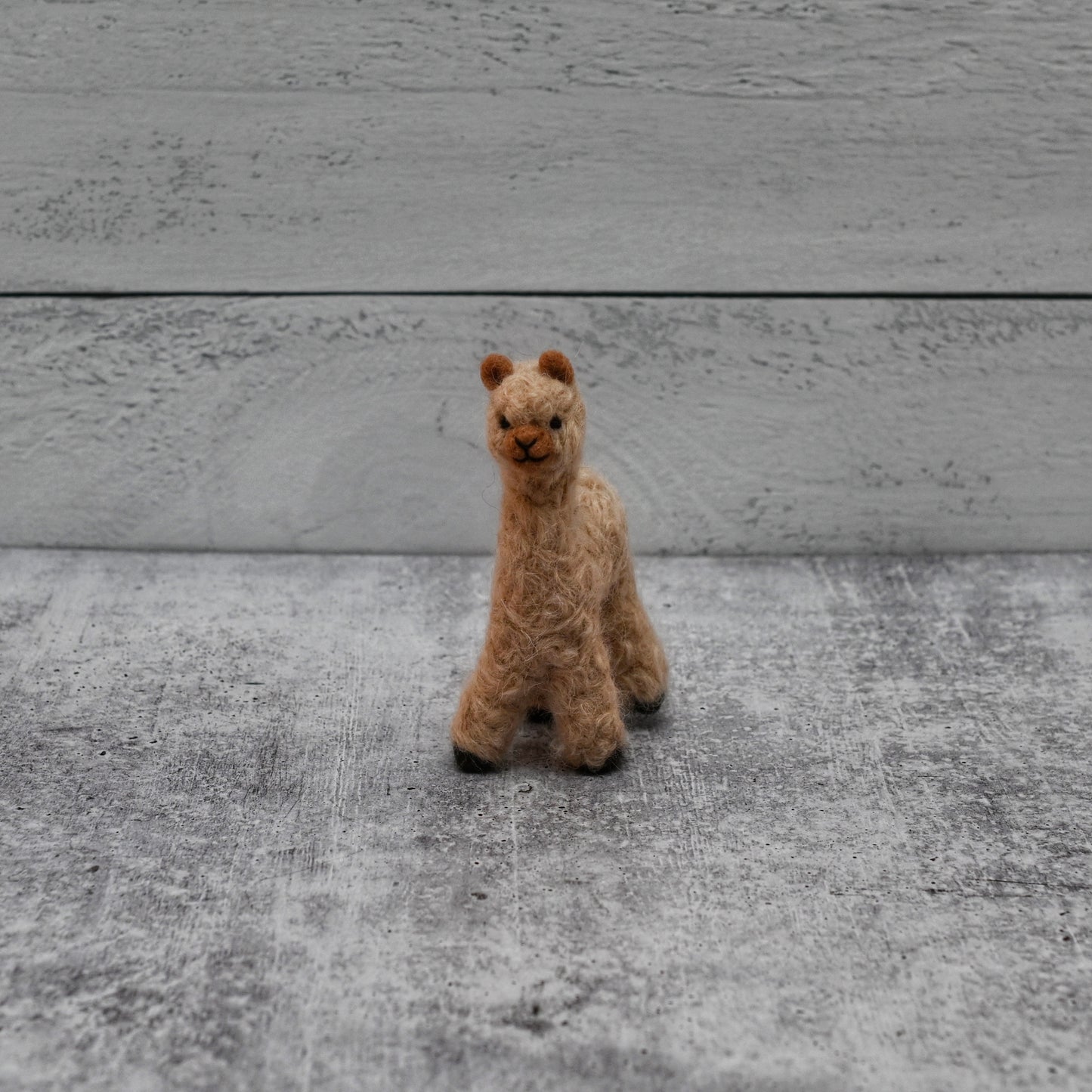 Alpaca Felted Ornament