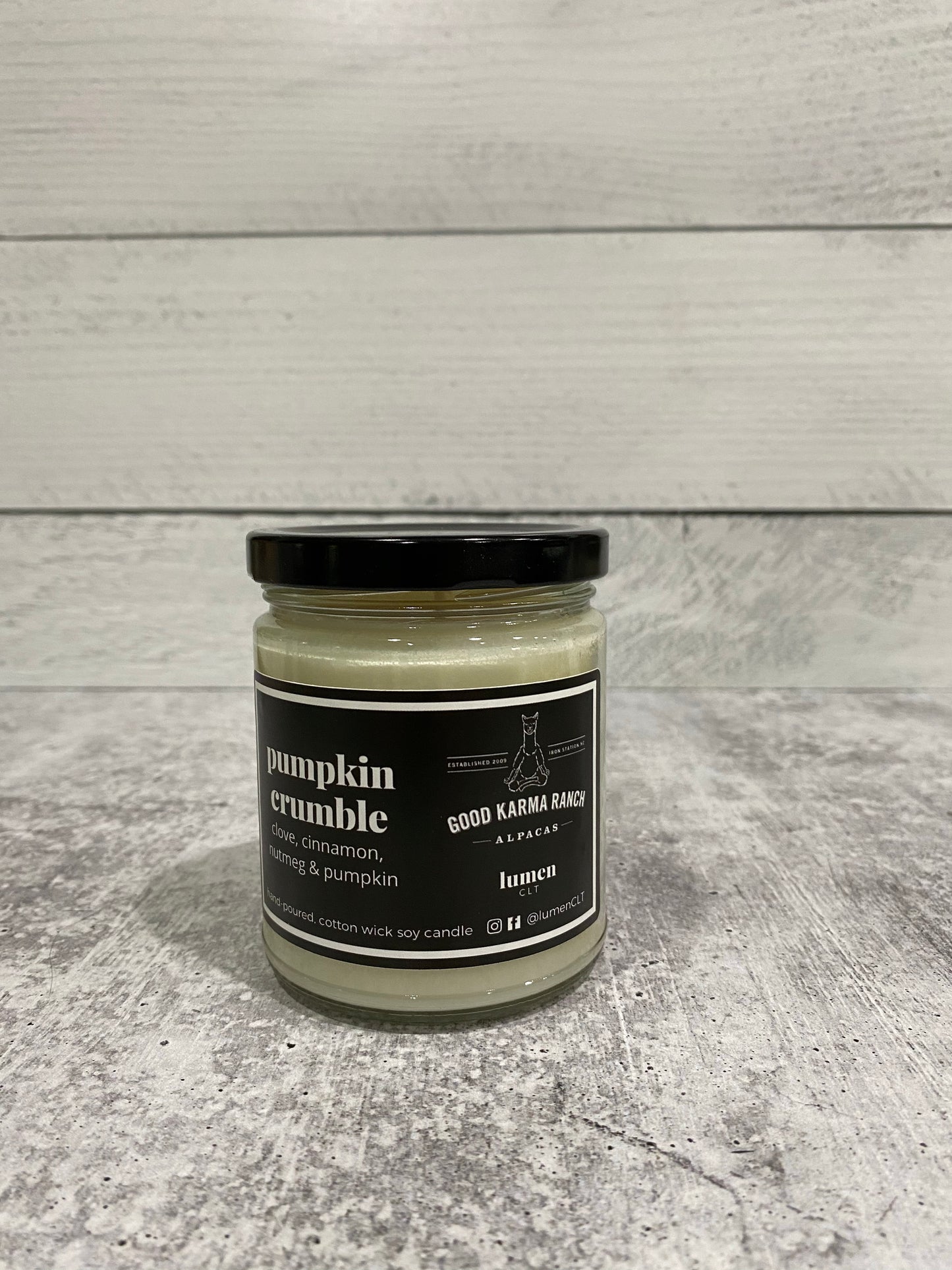 Lumen 1-wick Soy Candle, Glass Jar