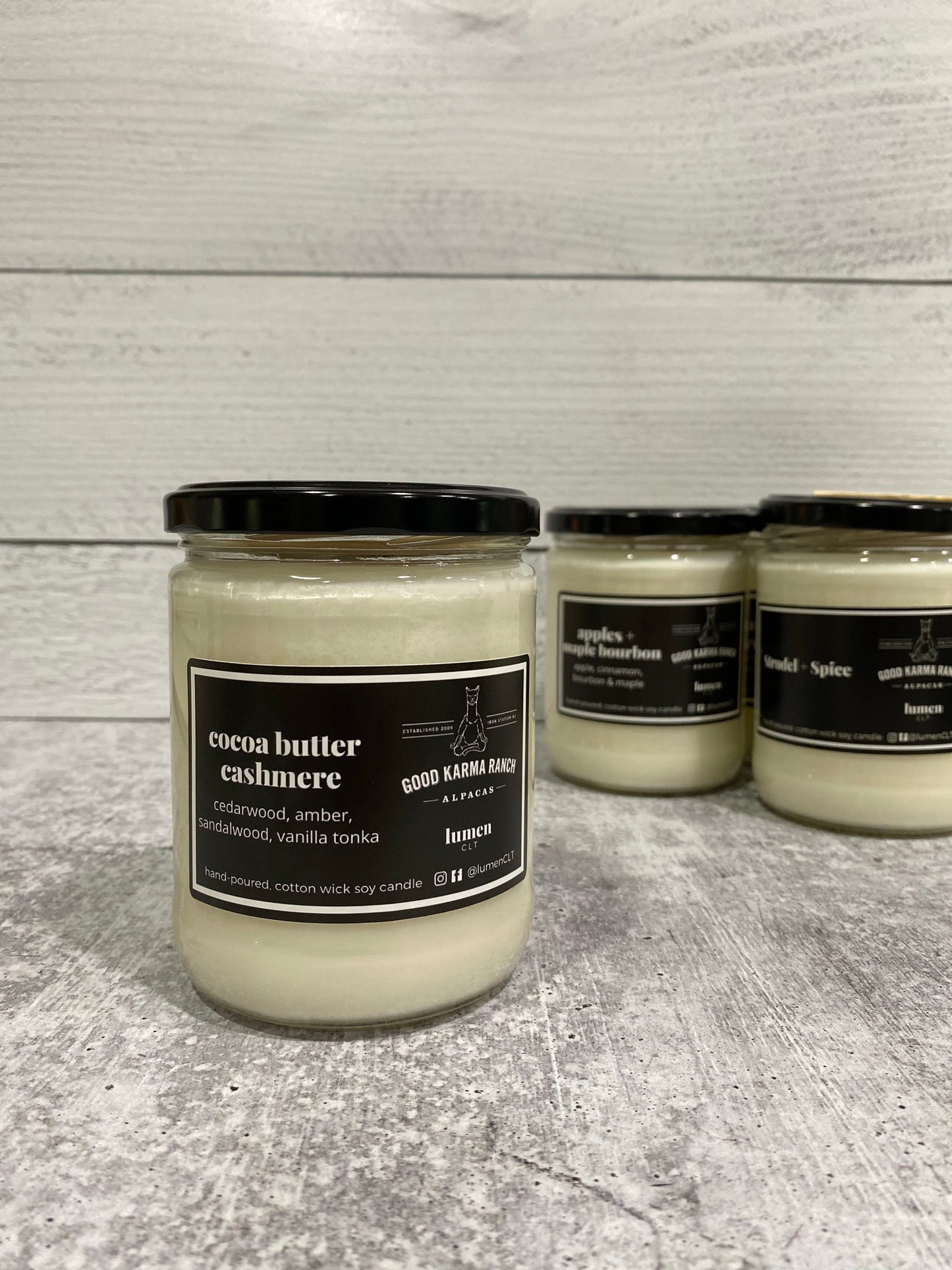 Lumen 2-wick Soy Candle, Glass Jar